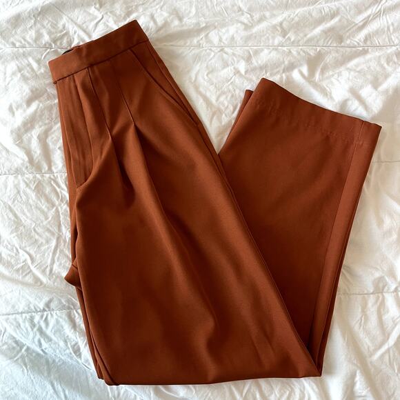 En Saison Terracotta Burnt Orange Atlas Trouser Pants Size S - Picture 1 of 8